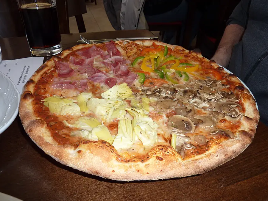 Pizza quatre saisons